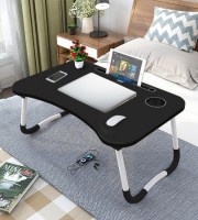 Portable Wooden LAPTOP Table (Black)